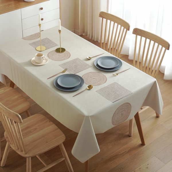 Wipeable PVC Tablecloth - Image 2