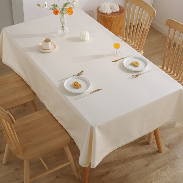 Oil-Proof Cotton-Linen Tablecloth - Image 2
