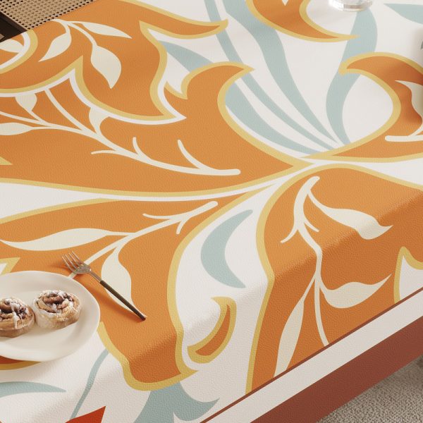 Oil-Resistant Leather Tablecloth - Image 4