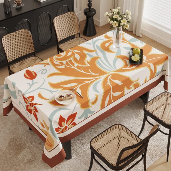 Oil-Resistant Leather Tablecloth - Image 2