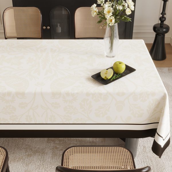 Oil-Proof Leather Tablecloth – Eco-Friendly, Waterproof & Wipeable Cover - Image 2