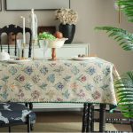 Kioscr Poly-Cotton Tablecloths |Hyacinth