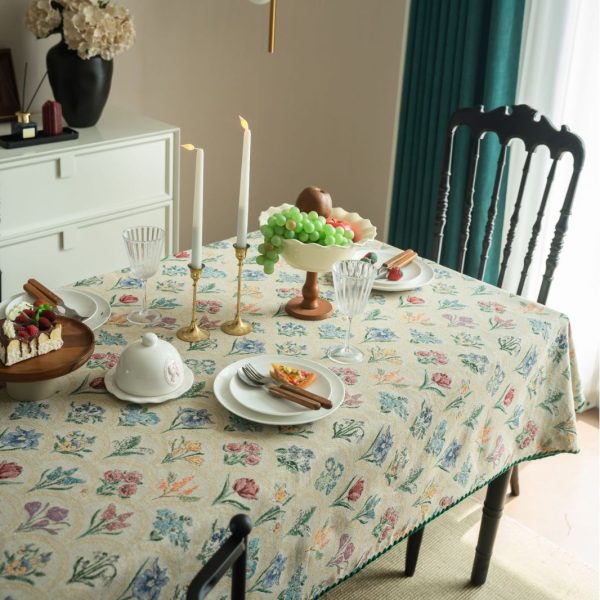 Kioscr Poly-Cotton Tablecloths |Hyacinth - Image 2