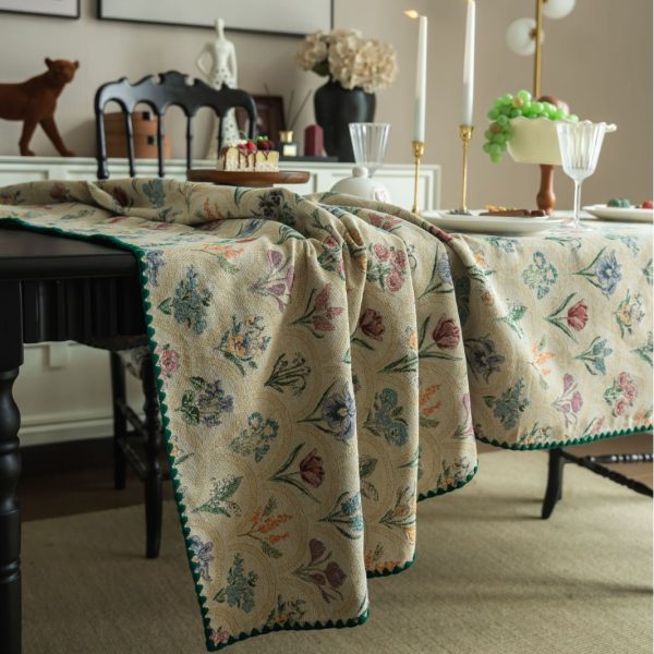 Kioscr Poly-Cotton Tablecloths |Hyacinth - Image 4