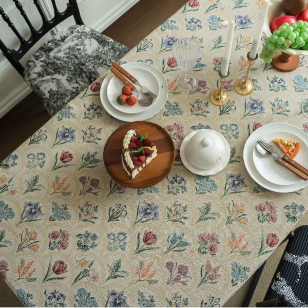 Kioscr Poly-Cotton Tablecloths |Hyacinth - Image 3
