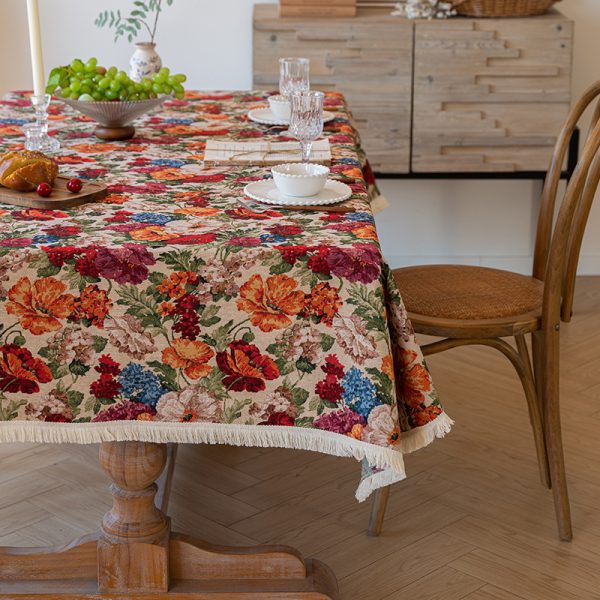Kioscr Cotton-Linen Tablecloths |Tulip - Image 3