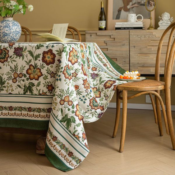 Kioscr Poly-Cotton Tablecloths |Calendula - Image 4