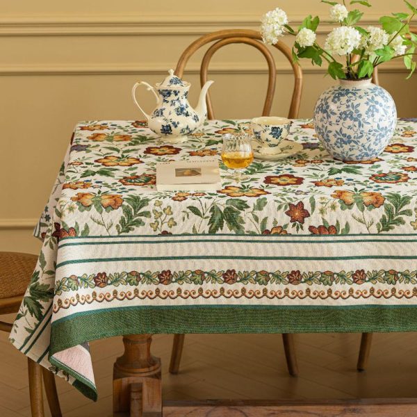 Kioscr Poly-Cotton Tablecloths |Calendula - Image 2