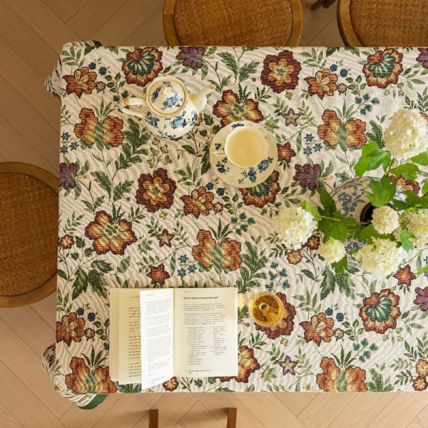Kioscr Poly-Cotton Tablecloths |Calendula - Image 5