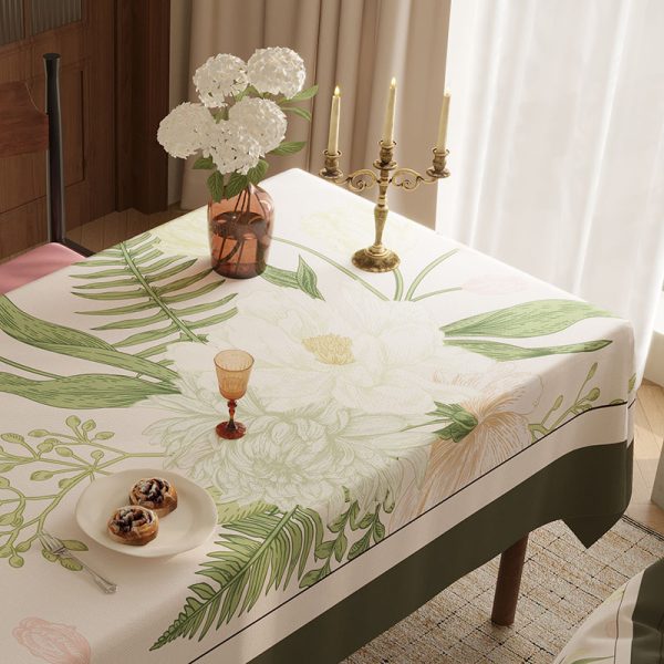 waterproof tablecloth floral tablecloth patterned tablecloths waterproof dining table cover waterproof table cloth