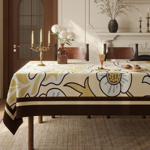 waterproof tablecloth floral tablecloth patterned tablecloths waterproof dining table cover waterproof table cloth