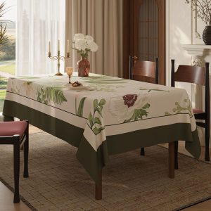 waterproof tablecloth floral tablecloth patterned tablecloths waterproof dining table cover waterproof table cloth