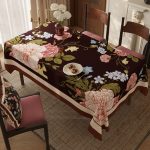 waterproof tablecloth floral tablecloth patterned tablecloths waterproof dining table cover waterproof table cloth