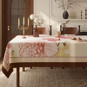 waterproof tablecloth floral tablecloth patterned tablecloths waterproof dining table cover waterproof table cloth