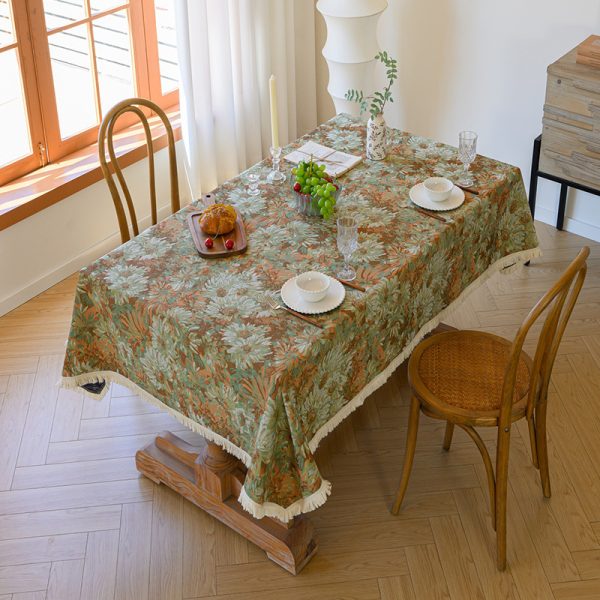 Kioscr Cotton-Linen Tablecloths | Waterproof & Eco-Friendly - Image 2