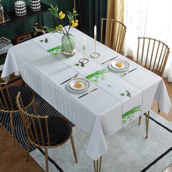 Waterproof Tablecloth-Calm Bamboo Serenity - Image 4